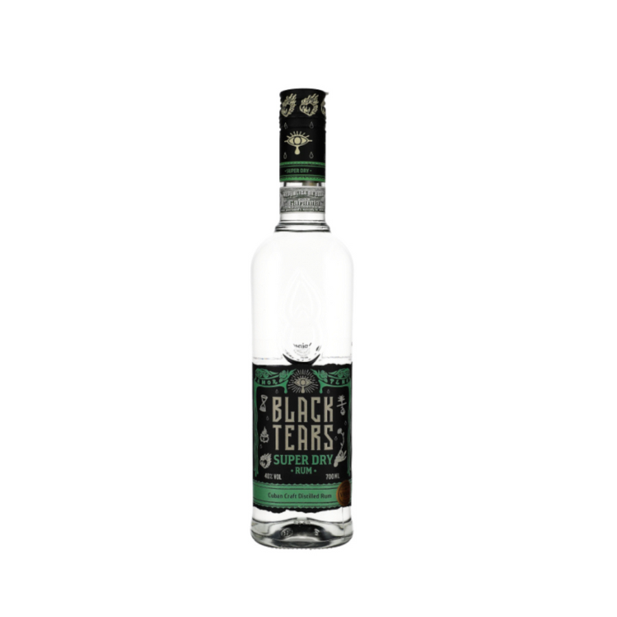 BLACK TEARS SUPER DRY by Vigia 37,5% White Rum 0.7L