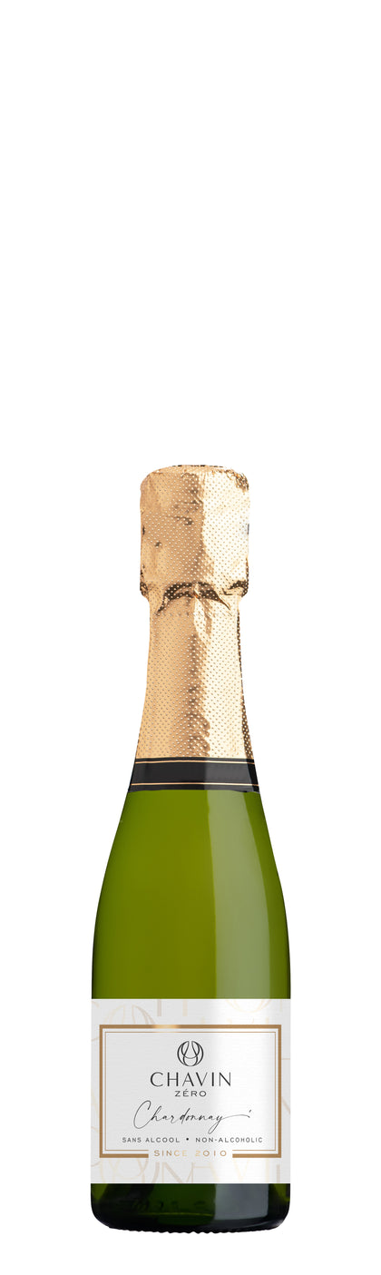 Alcohol-free Sparkling wine CHAVIN ZERO Chardonnay 0% 200ml (bulk)