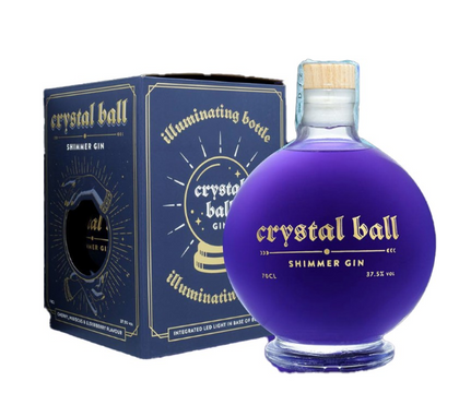Crystal Ball Gin Light Up + GB 37.5% 0.7L