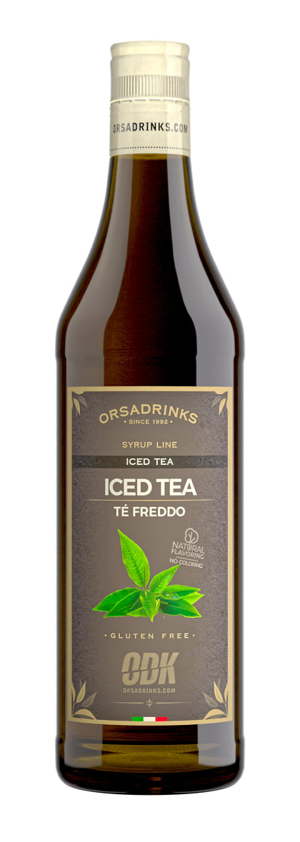 Orsadrinks Iced Tea syrup gluten free (tare) 0.75L