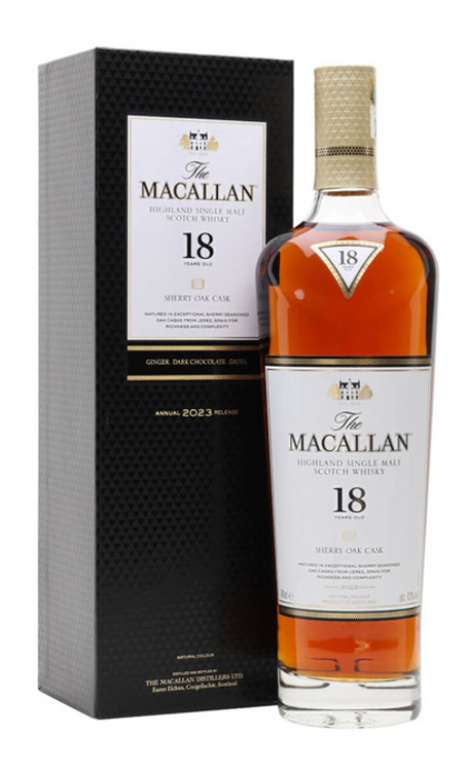 Macallan Sharry Oak 18yo  43% 0.7L