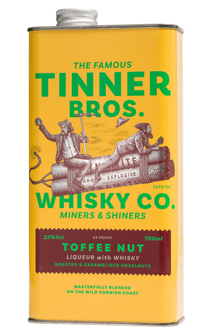 Tinner Bros Whiskey Liqueurs Toffee Nut 22% 0.7L