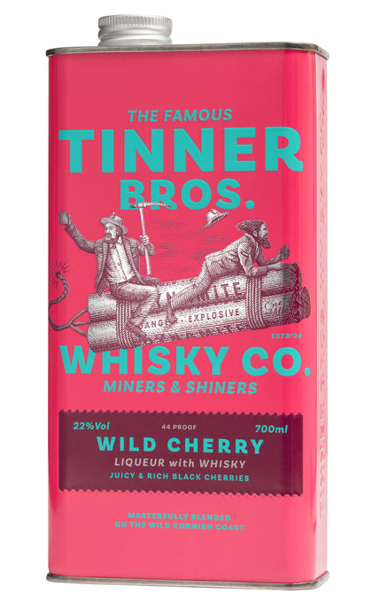 Tinner Bros Whiskey Liqueurs Wild Cherry 22% 0.7L