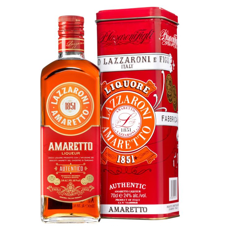 Lazzaroni AMARETTO + GB 24% 0.7L
