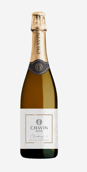 Bezalkoholiskais Dzirkstosais vīns CHAVIN ZERO Chardonnay 0% 0,75L  (tara)