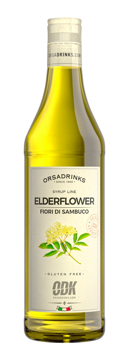 Orsadrinks Elderflower syrup gluten free (bottle) 0.75L