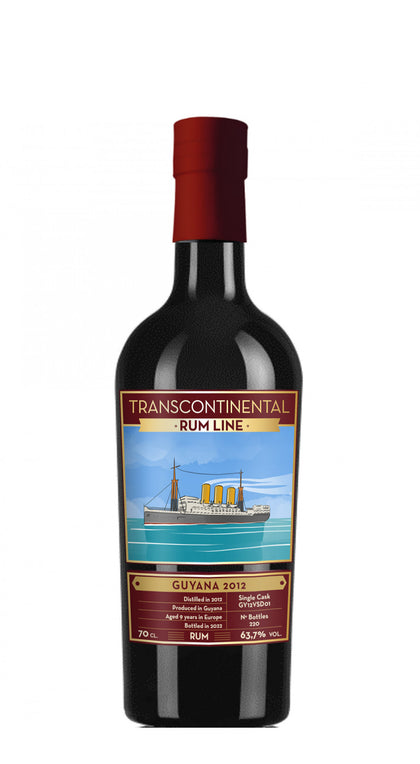 GUYANA 9 ans 2012 Single Cask TCRL 63.7% 0.7L