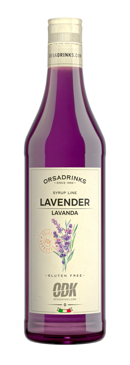 Orsadrinks Lavender syrup gluten free (bottle) 0.75L