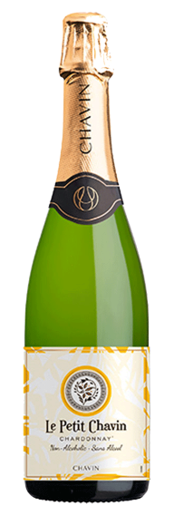 Bezalkoholiskais Dzirkstošais vīns ''Le Petit CHAVIN'' Chardonnay 0% 0,75L  (tara)