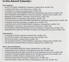 Advent Calendar The world of RUMS 25 x 0.02ml — 3