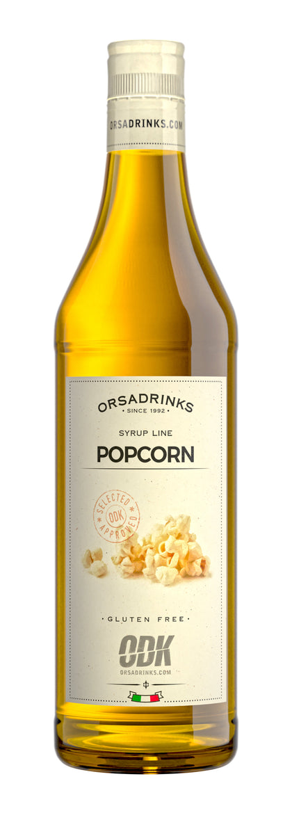 Orsadrinks Popcorn syrup gluten free (tare) 0.75L