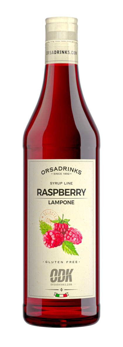 Orsadrinks Raspberry syrup gluten free (tare) 0.75L