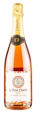Bezalkoholiskais Dzirkstošais vīns ''Le Petit CHAVIN'' Rose 0% 0,75L  (tara)