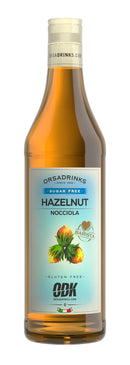 Orsadrinks SUGAR FREE Haselnut sīrups (tara) 0.75L