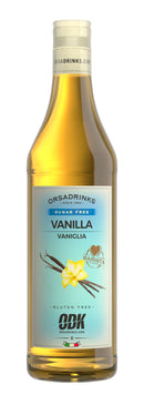 Orsadrinks SUGAR FREE Vanilla sīrups (tara) 0.75L