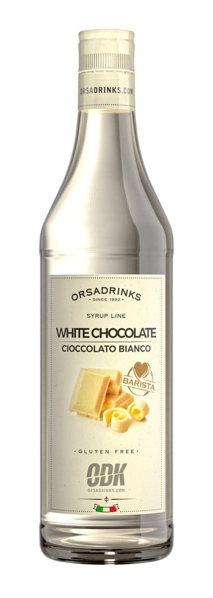 Orsadrinks White Chocolate syrup gluten free (tare) 0.75L