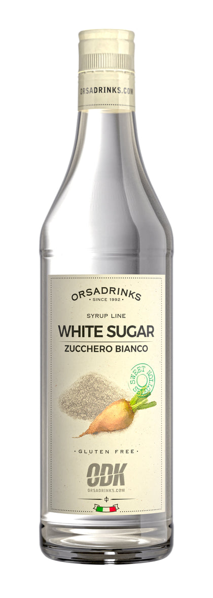 Orsadrinks White Sugar syrup gluten free (tare) 0.75L