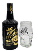 DMF Spiced Rum + Skull Glass 37.5% 0.7L