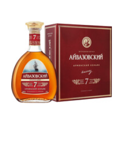Aivazovsky 7* brendijs 40% 0.5L