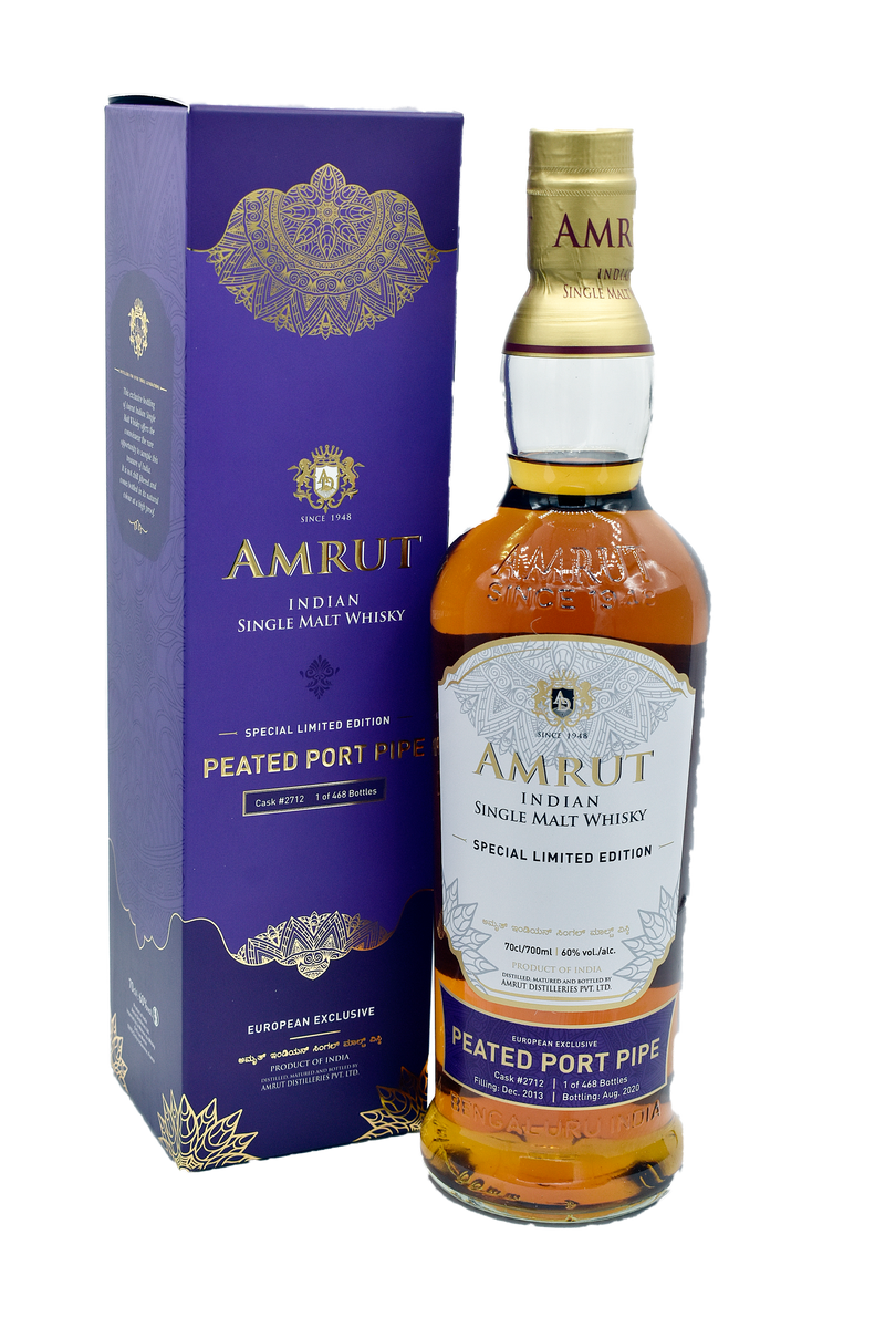 Amrut Peated Port Pipe European Exclusive 60% 0.7L