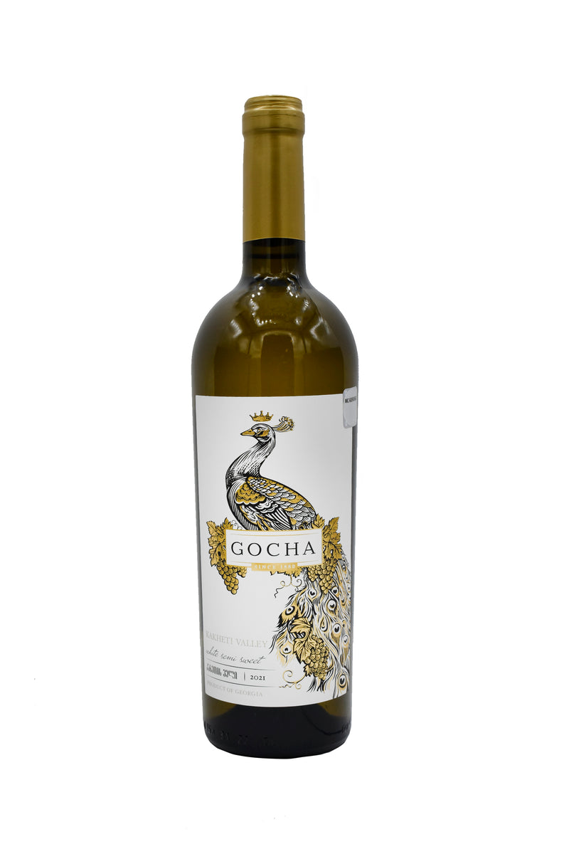 Gocha ''Kakheti Valley'' White semi sweet  12.5% 0.75L