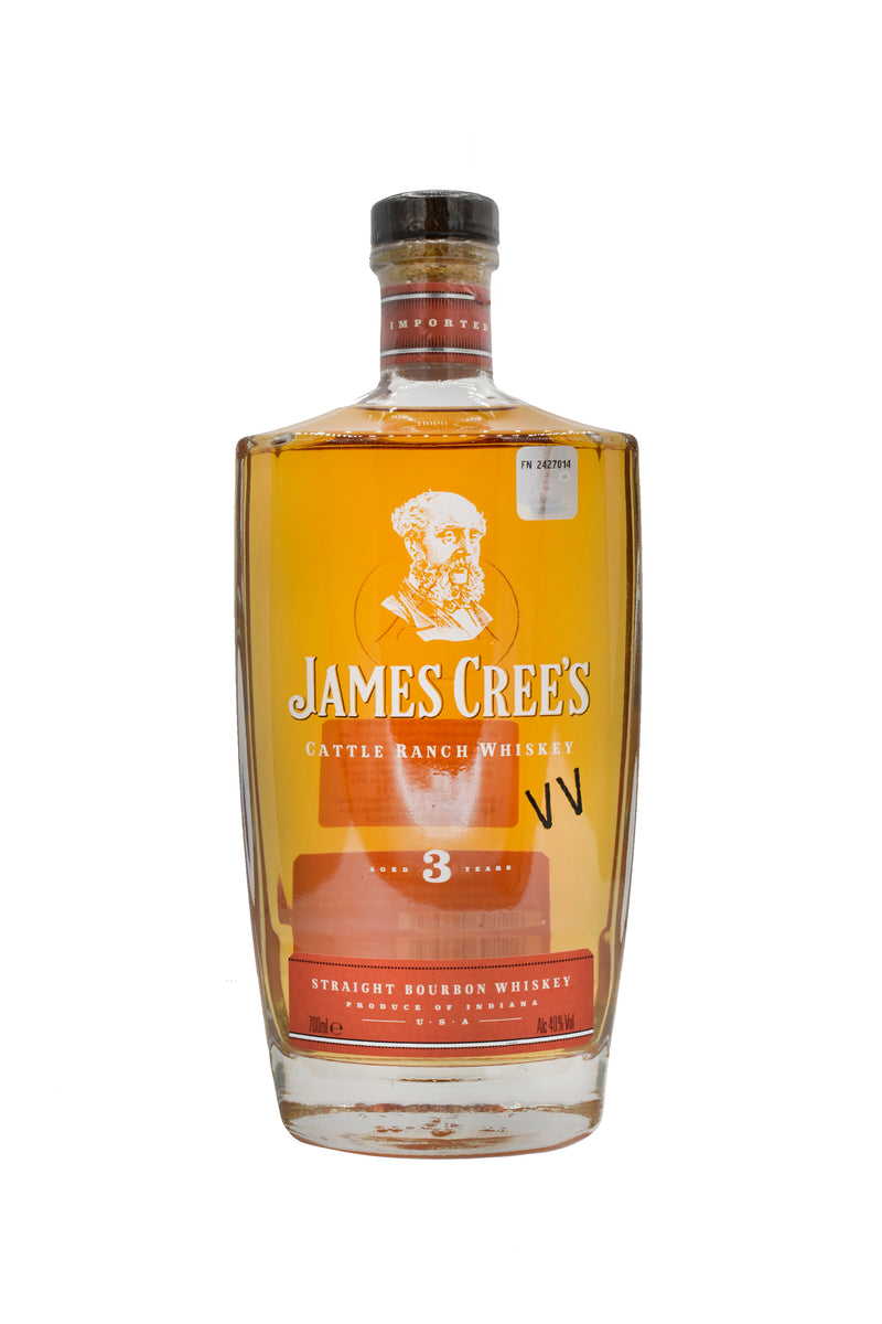 James Cree's 3YO Straight Bourbon whiskey 40% 0.7L