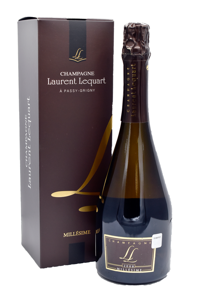 Laurent Lequart Millesime 2008 BRUT + GB 12% 0.75L