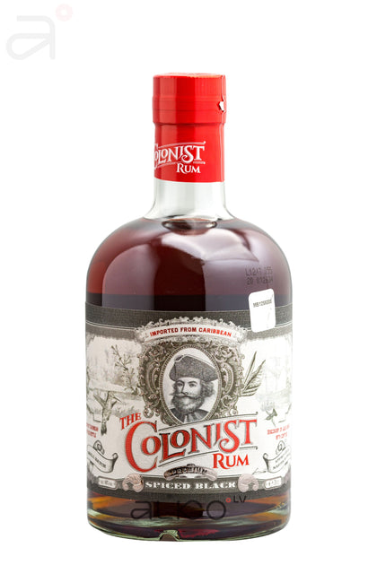 COLONIST RUM SPICED BLACK 40% 0.7L