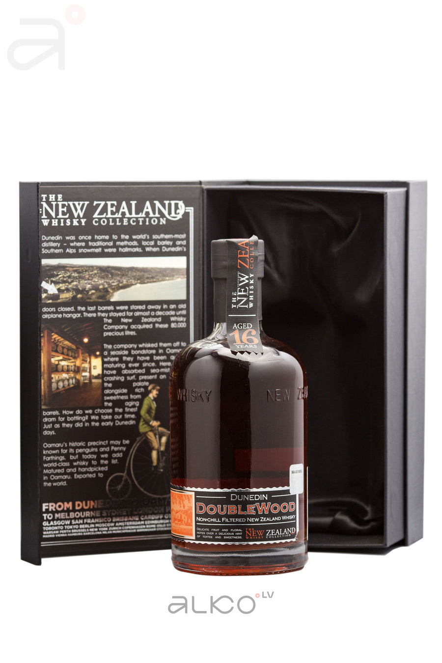 New Zealand whisky THE 16 ans DoubleWood of 40% 0,5L