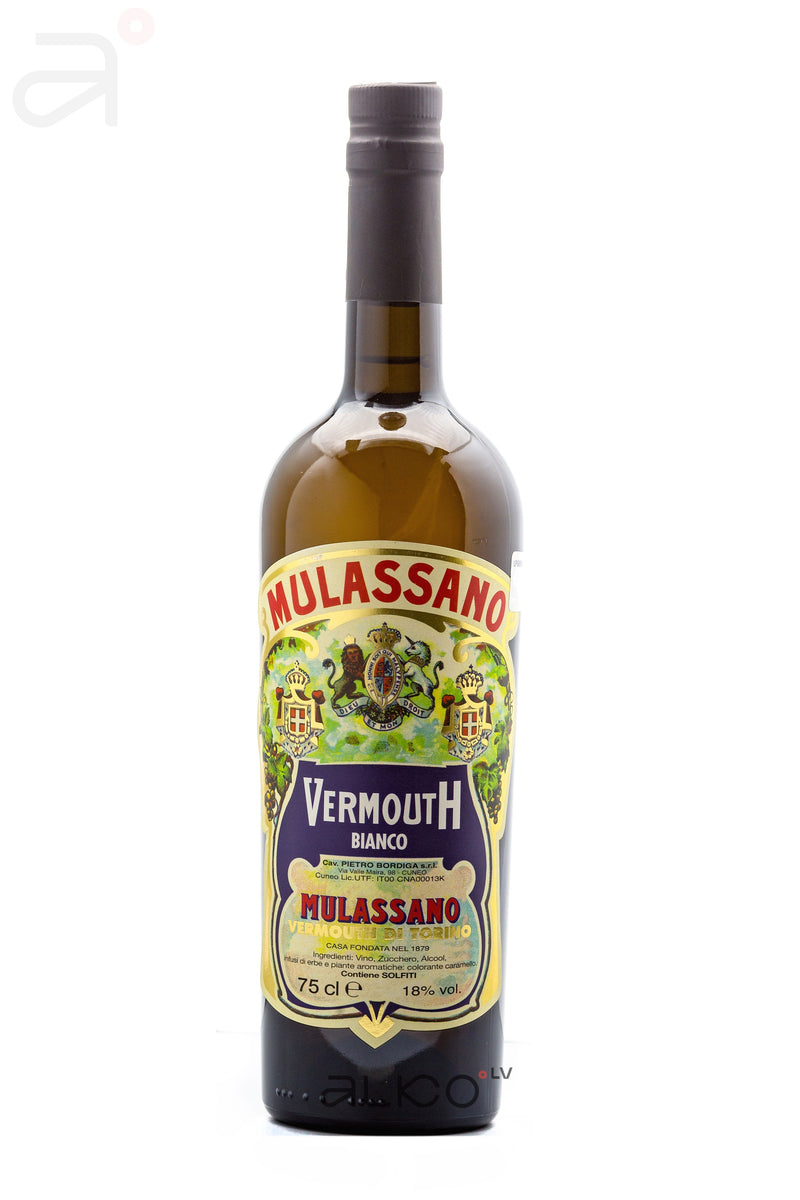 MULASSANO Vermouth Bianco 18% 0.75L