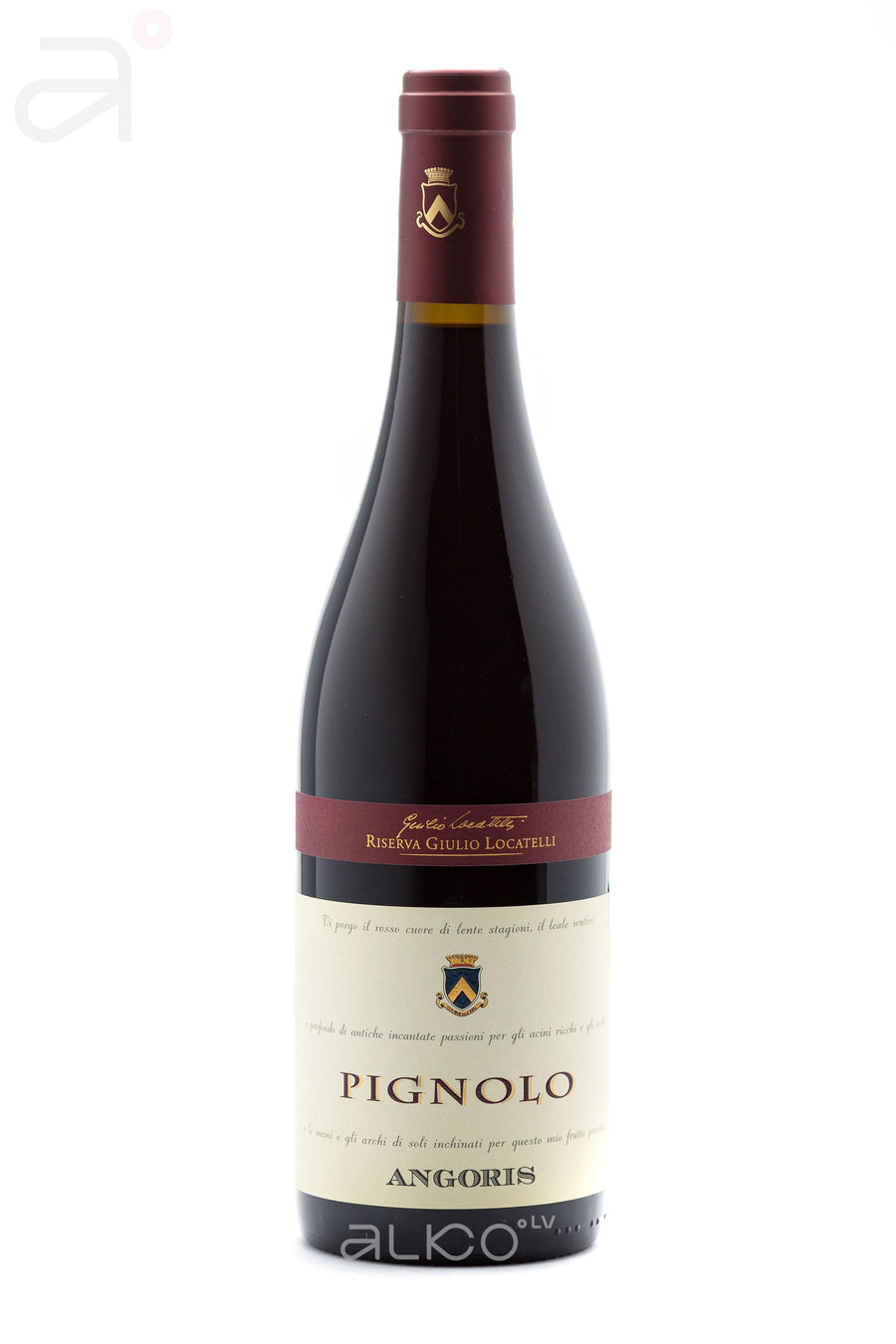 Angoris Pignolo Riserva Giulio Locatelli DOC 2014/2015 14% 0.75L