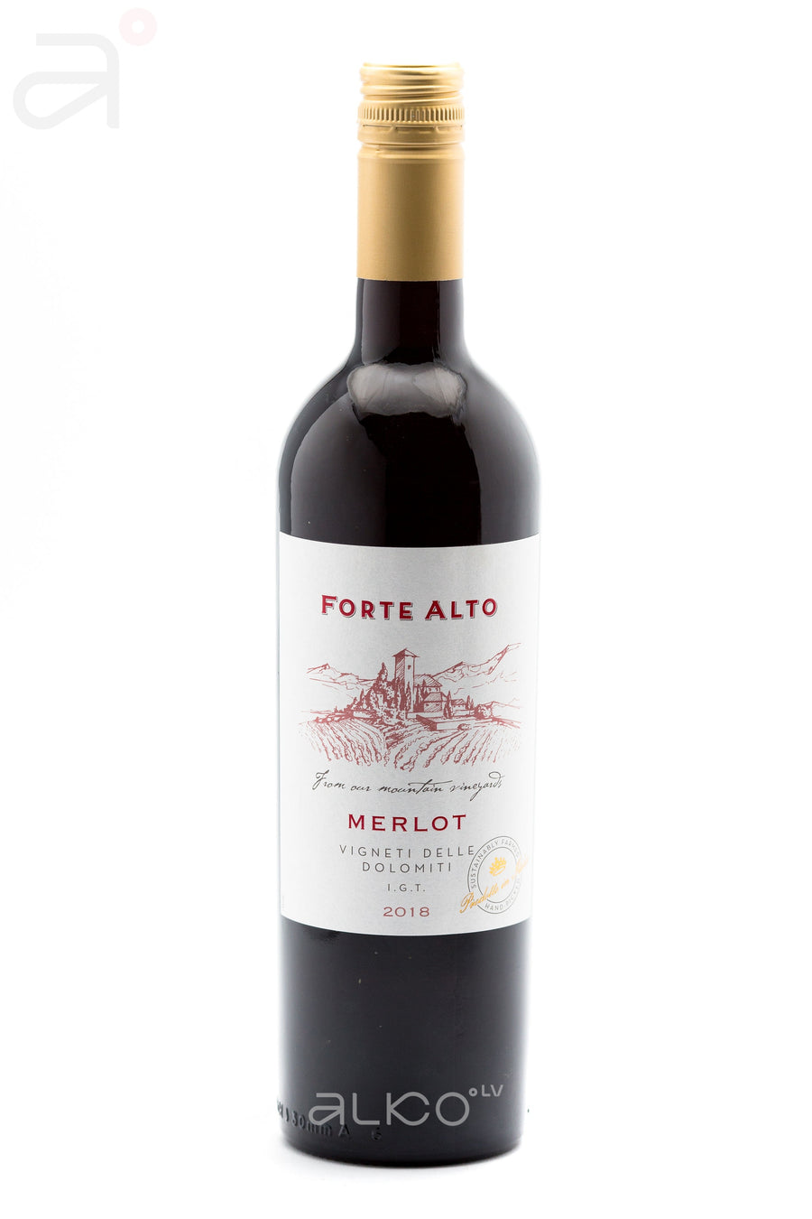 Forte Alto Merlot Vigneti Delle Dolomiti IGT 12.5% ​​0.75L