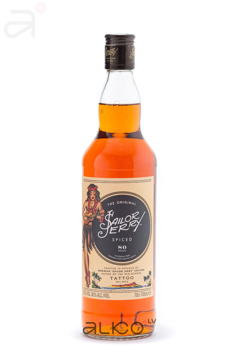 Sailor Jerry Spiced Rum 40% 0.7L