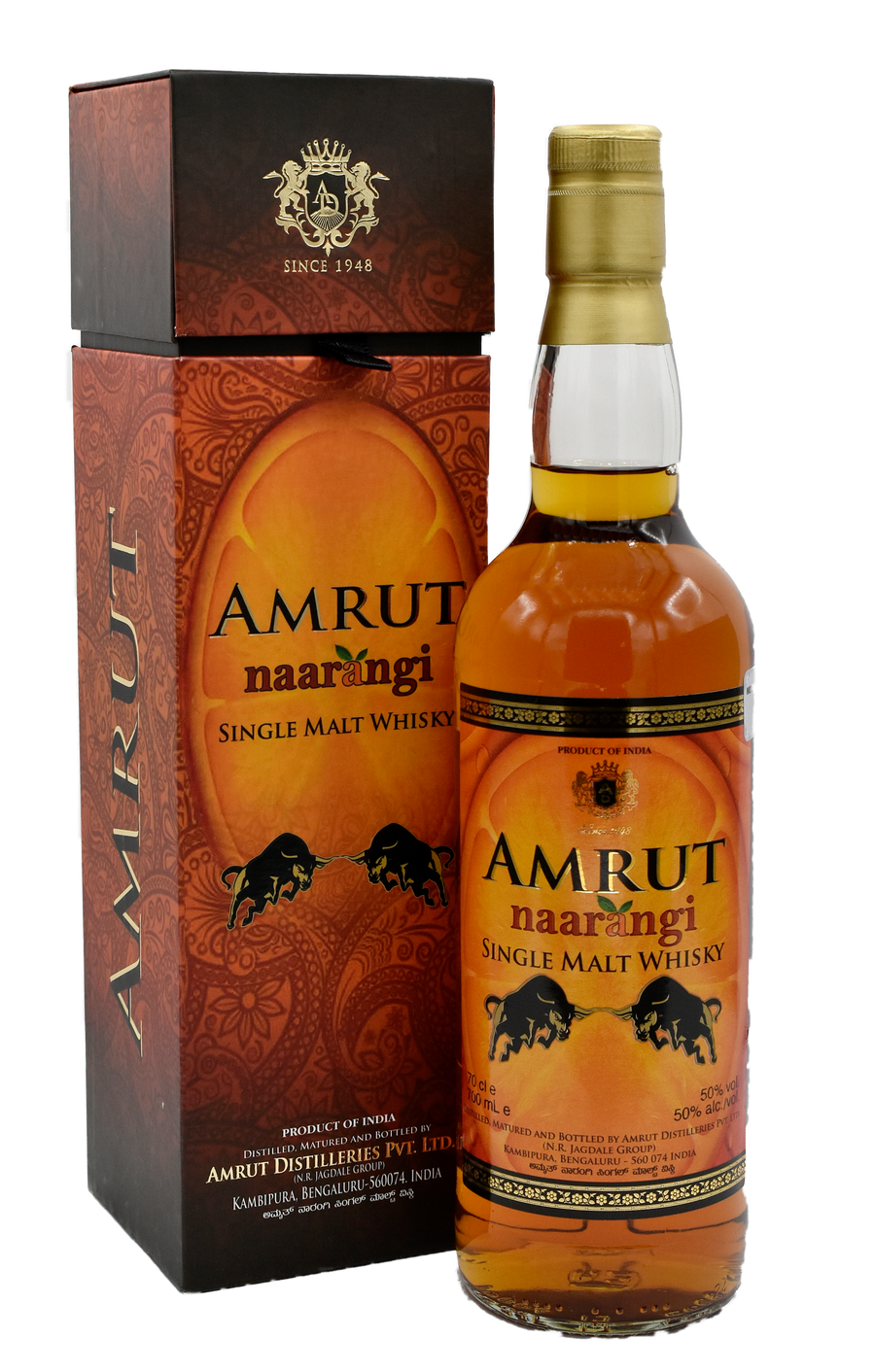 AMRUT Naarangi 50% 0.7L