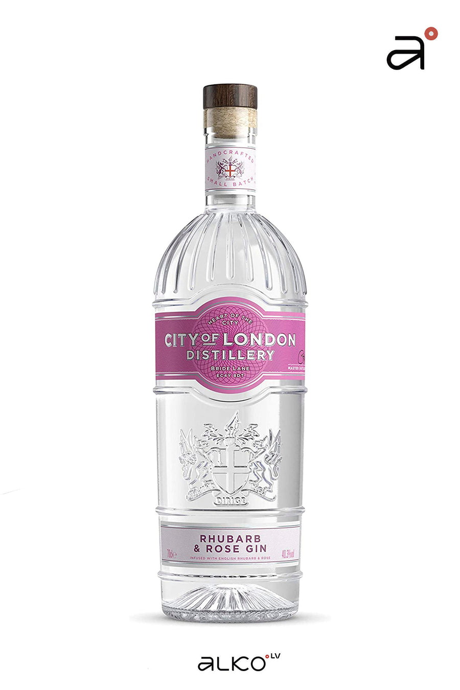 Cold Rhubarb&Rose Gin 40,3% 0.7L