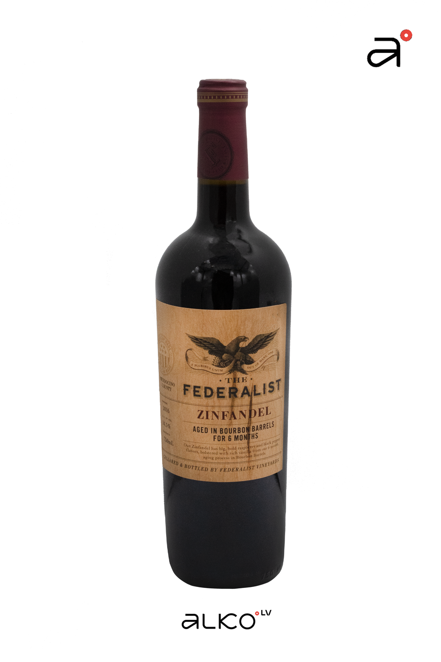 Federalist BBA Zinfandel 14.5% 0.75L