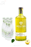 Komplekts 3. Whitley Neill Quince Gin x1 + L&W Cucumber Tonic Water x7