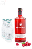 Komplekts 2. Whitley Neill Raspberry Gin x1 + L&W Original Tonic Water x7