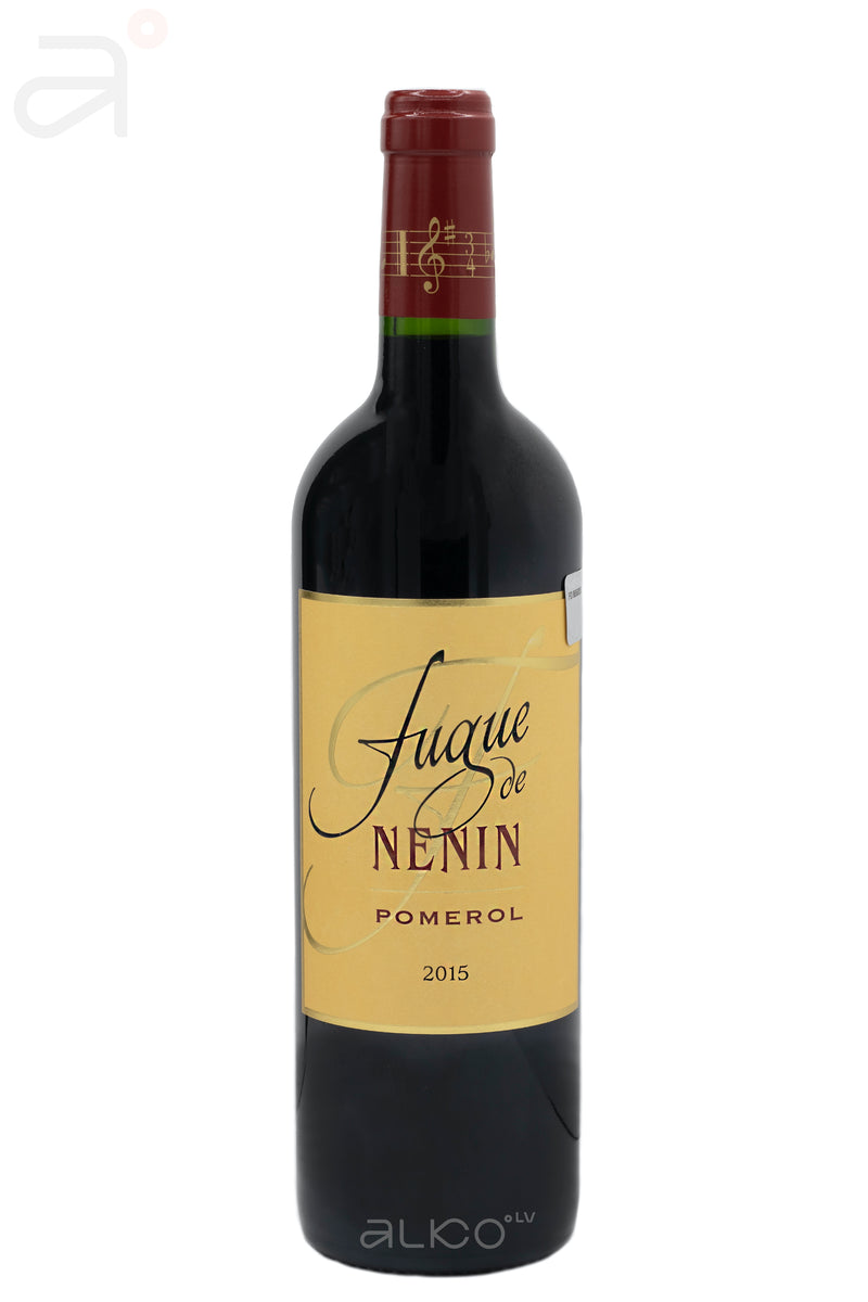 Chateau Fugue de Nenin 2015 Pomerol  14.5% 0.75L