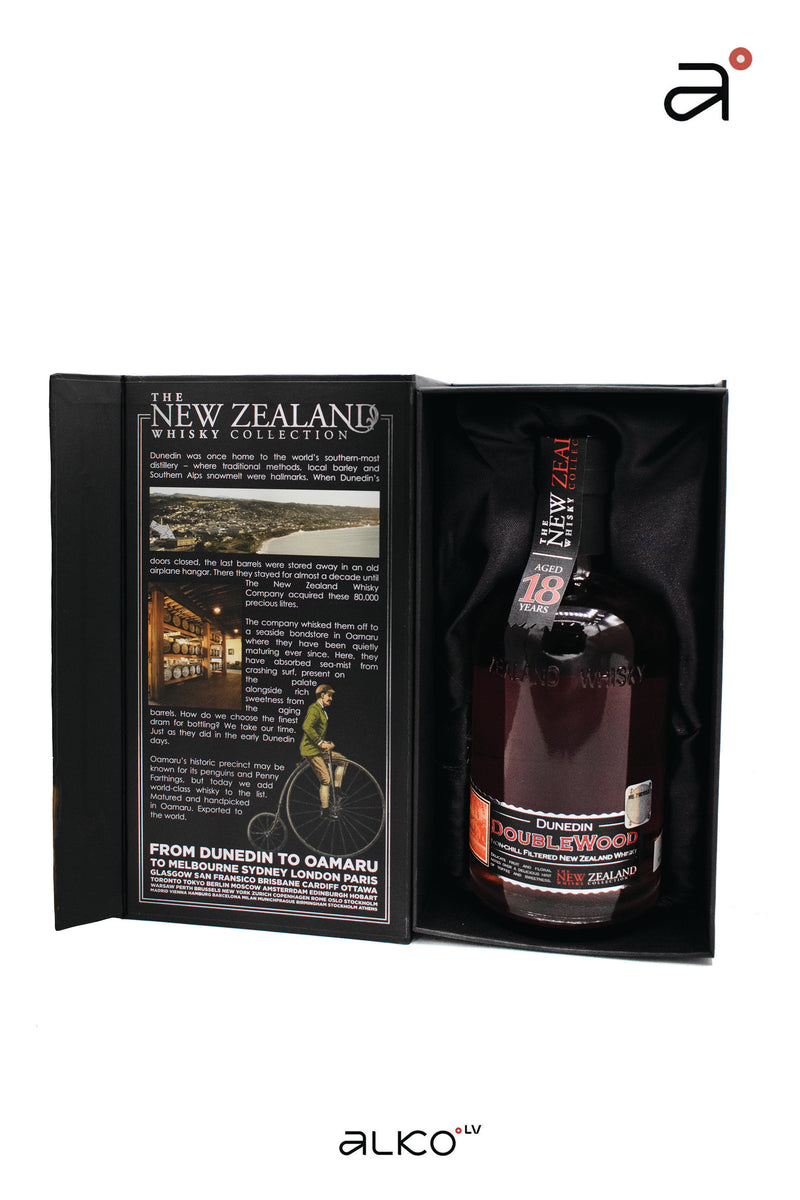 NEW ZEALAND WHISKY (THE) 18 ans Dunedin Double Wood 40% 0.5L